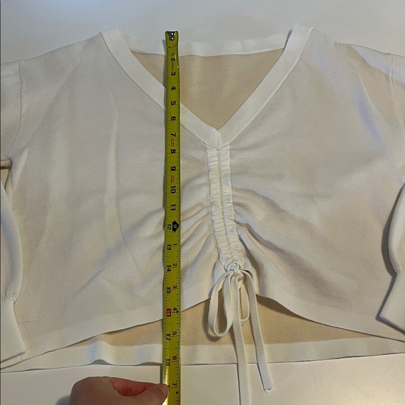 Alice & Olivia NORA REVERSIBLE DRAWCORD PULLOVER - XS - Picture 7 of 10